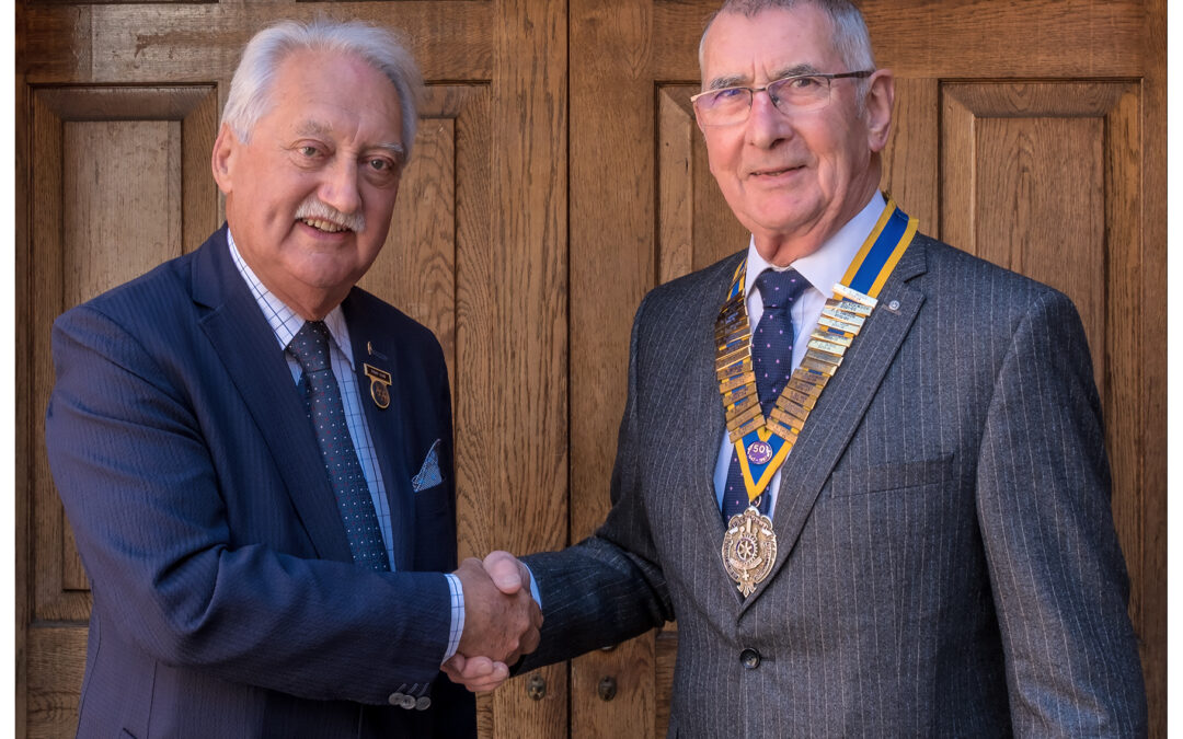 NEW PRESIDENT FOR NORTHALLERTON ROTARY CLUB